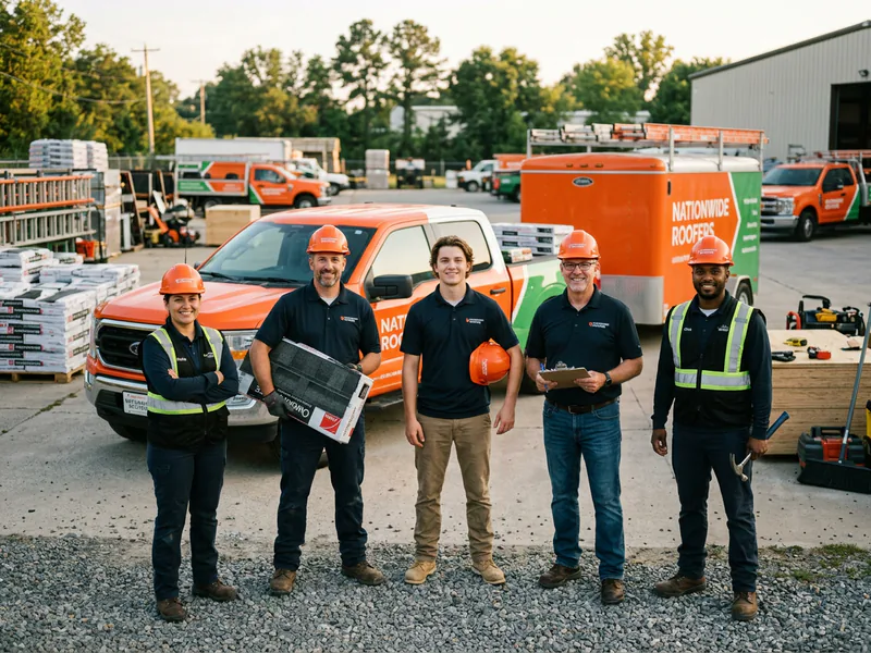 Natiowide Roofers - roof installation in Warner Robins near me